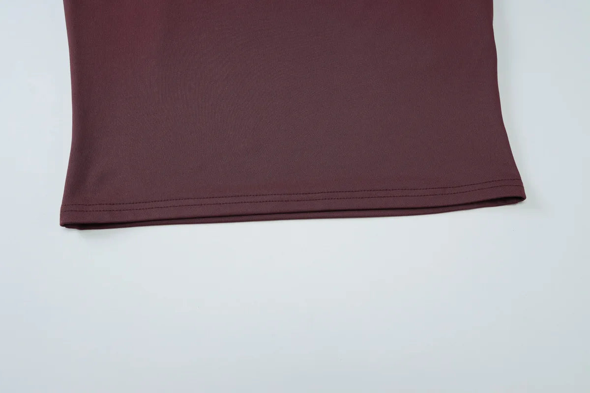Women's Draped Halter Crop Top