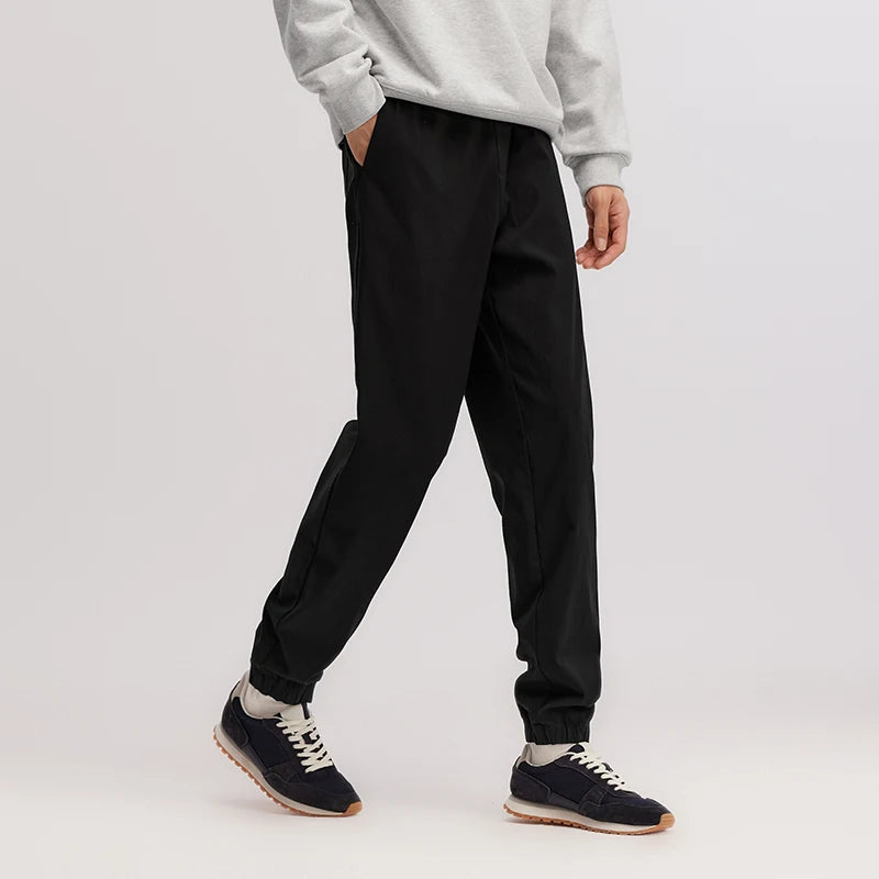 Men's Thickened Brushed Jogger Pants - Winter Athletic Casual Sportswear