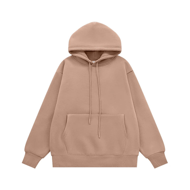 Unisex 350G Fleece Velvet Warm Hoodie