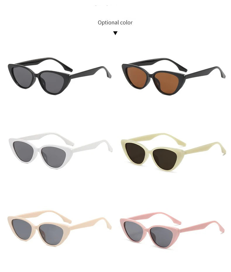 Women's Cat Eye Sunglasses Retro Premium Sun Protection Fashion Eyewear UV400