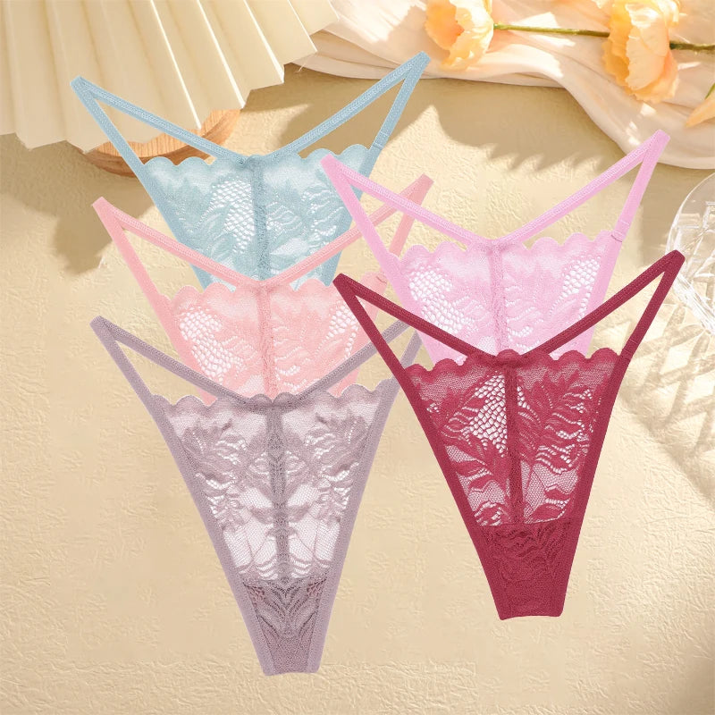 Women's Wireless Deep V Padded Bralette - Striped Knit Bra in 6 Colours (S-XL)