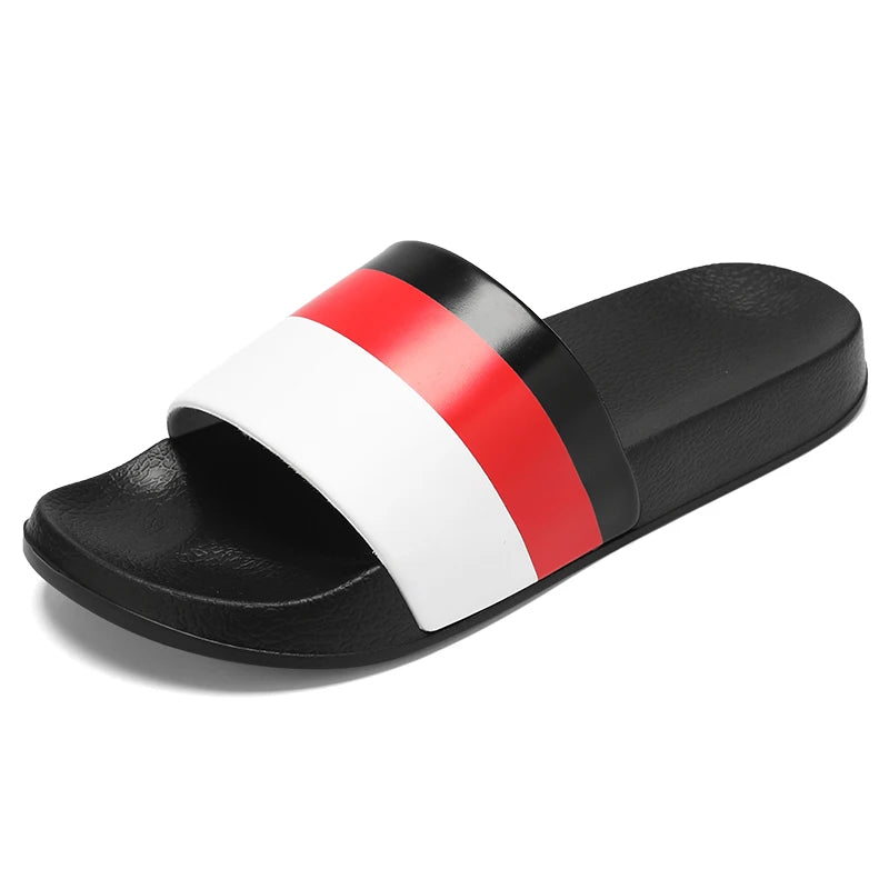 Men's Summer Slippers Sports Quick Dry Beach Sandals Flip Flops Slides