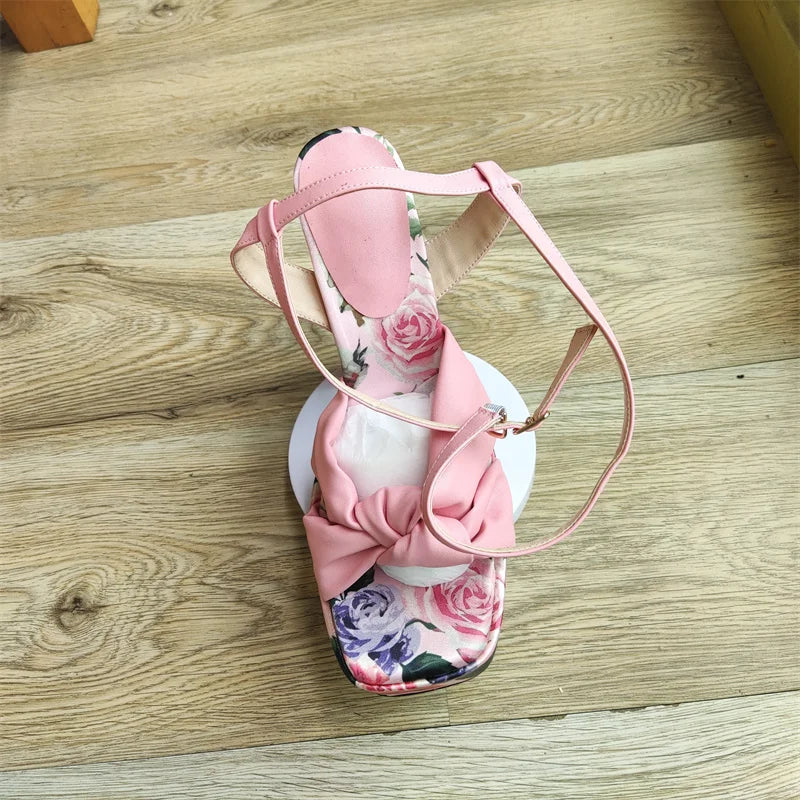 Women's 12/14cm High Heel Platform Sandals
