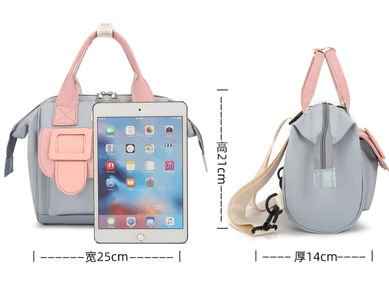 Fashion Diaper Bag Backpack - Nappy Bag for Stroller & Baby Essentials