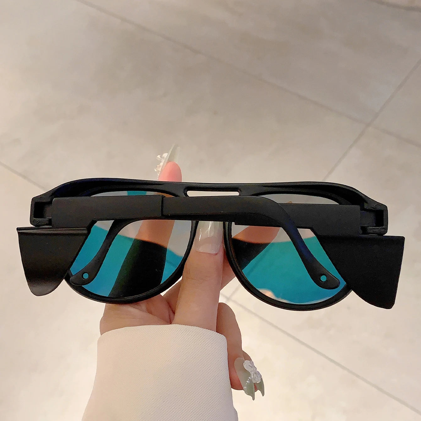 Unisex Oversize Square Sunglasses