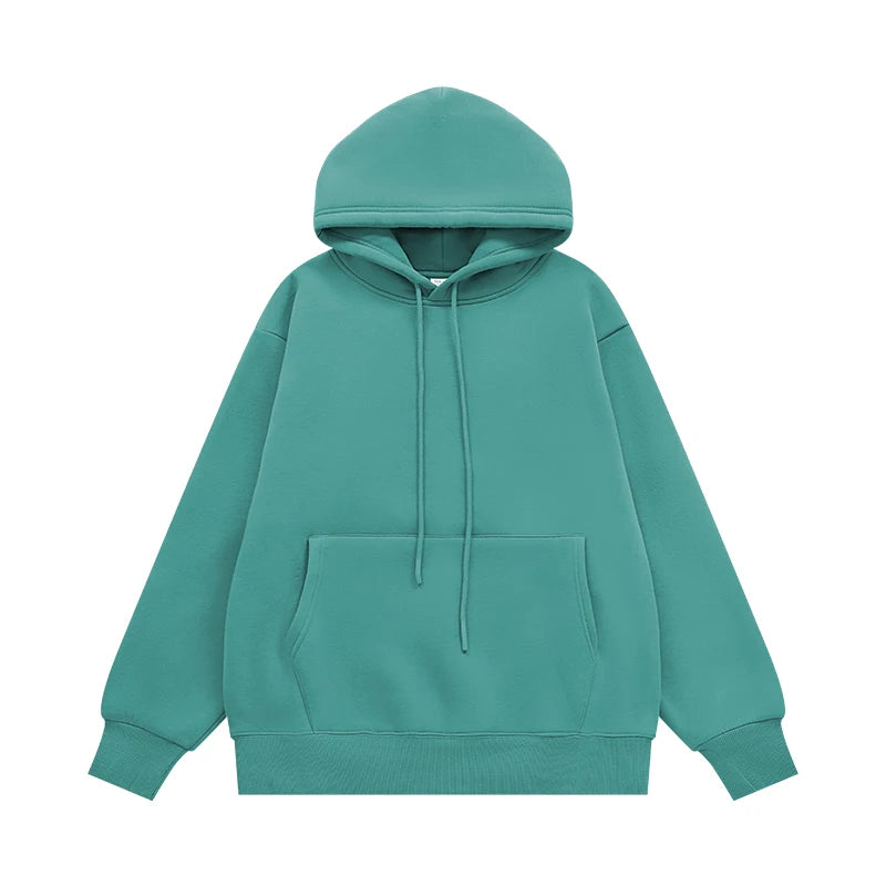 Unisex 350G Fleece Velvet Warm Hoodie