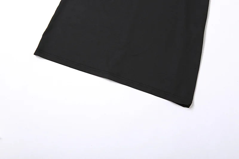 Women's Draped Deep V Backless Maxi One Shoulder Gown Slip Dress