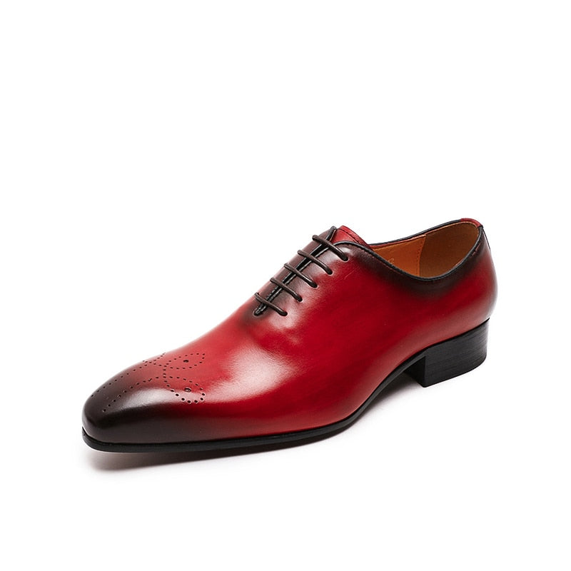 Men's Oxford Leather Shoes Size 6-13