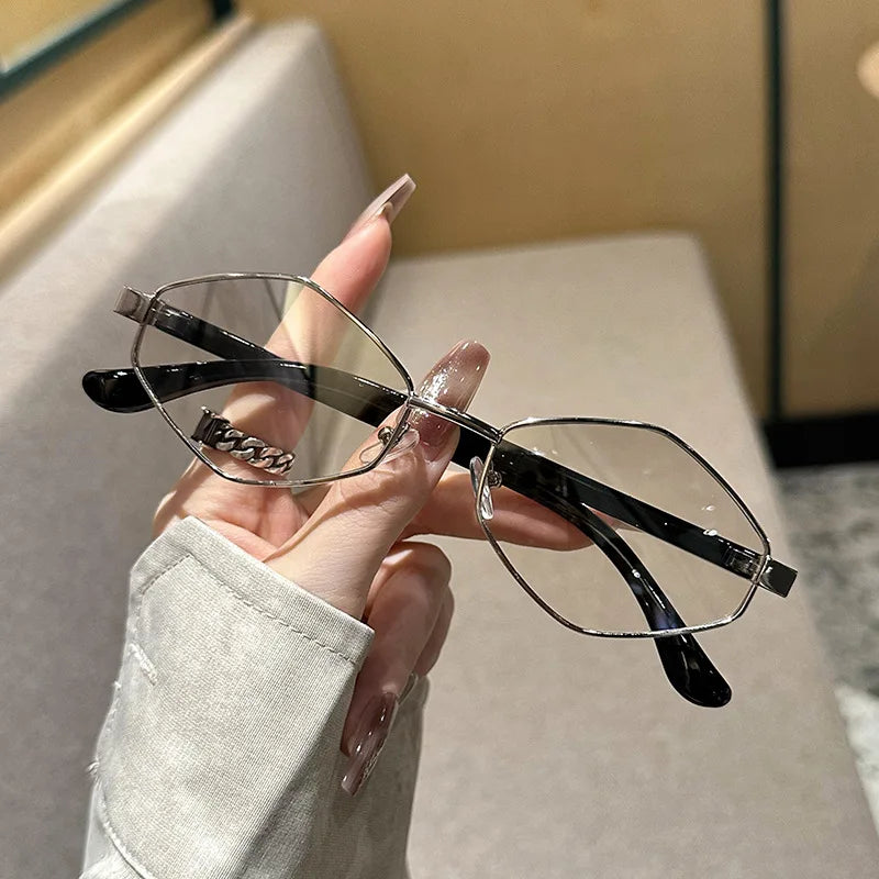 Polygonal Sunglasses - Retro Metal Frame UV400 Protection for Men & Women