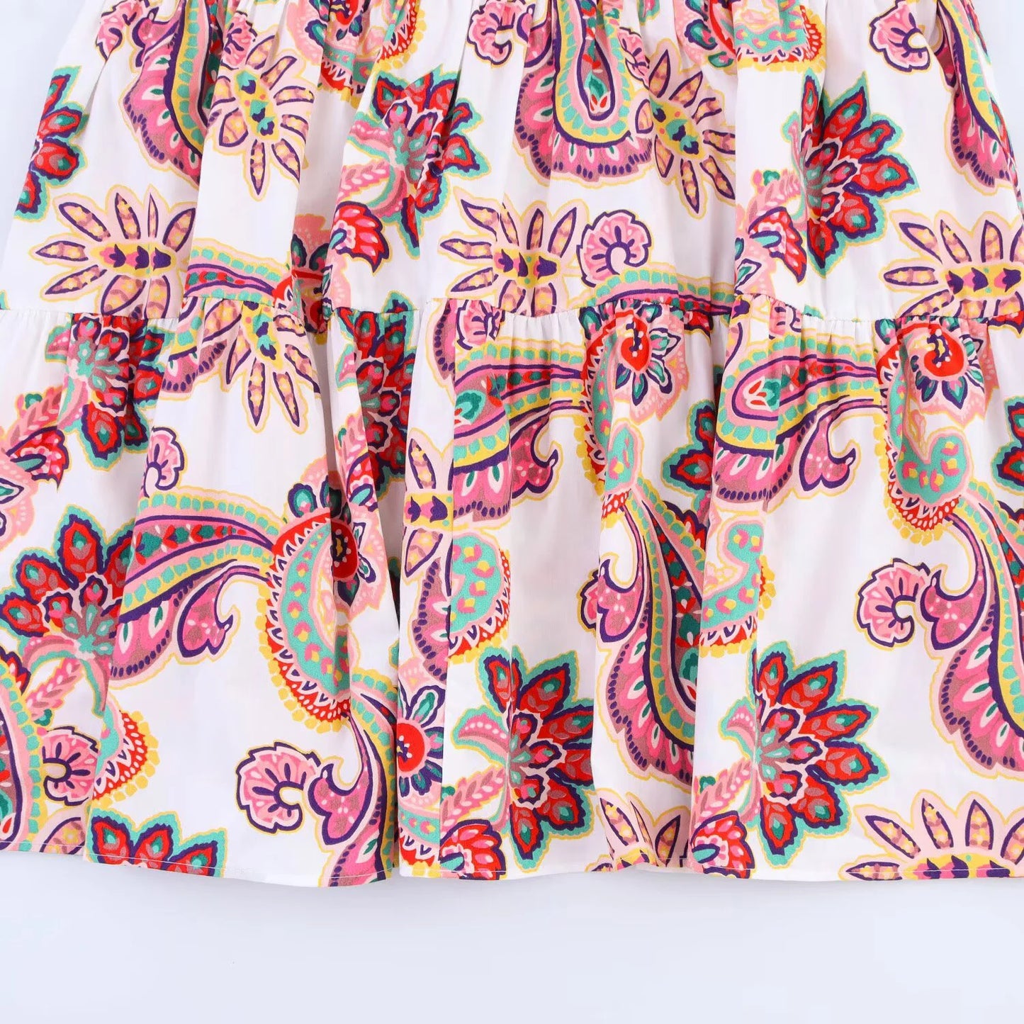 Women's Casual Floral A-Line Summer Dress - Loose Fit Slimming Design