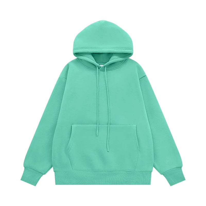 Unisex 350G Fleece Velvet Warm Hoodie