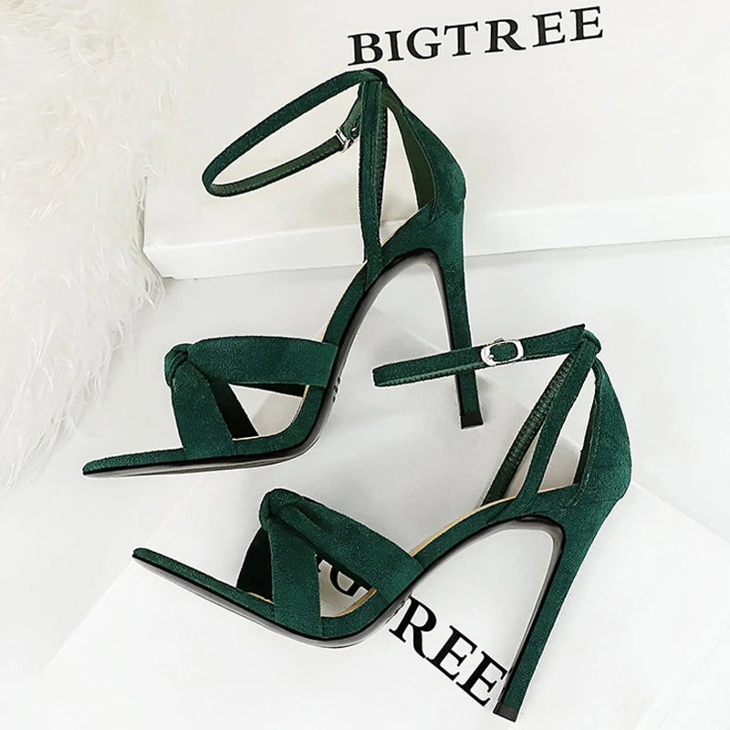 Women's Summer Stilettos Suede High Heels