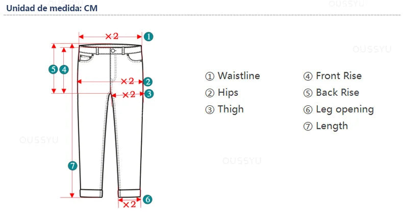 Men's Plaid 98% Cotton Stretch Straight Classic Trousers