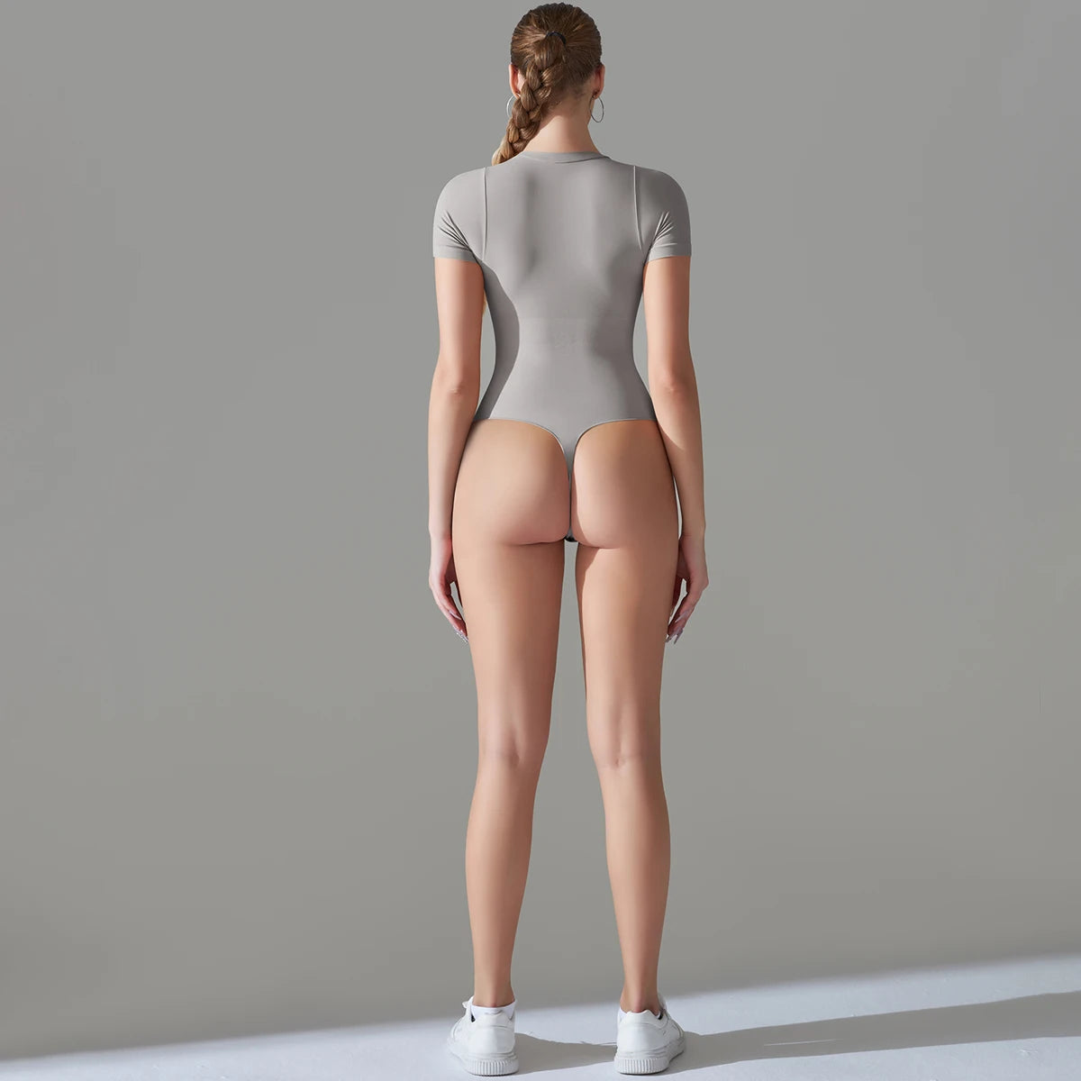 Women's Thong Shapewear Full Body Shapers Tummy Control Girdle Bodysuit