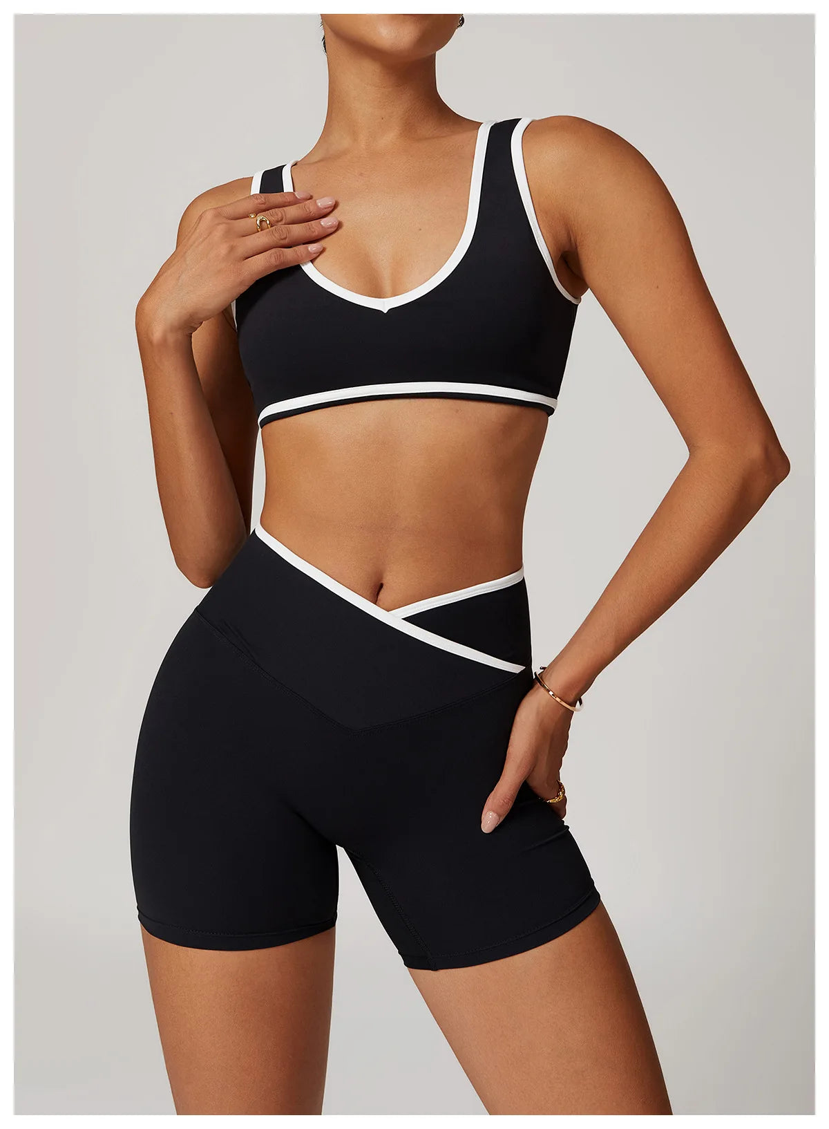 Women’s Casual Yoga Top Running Underwear Breathable Workout Brassiere Fitness Quick-Dry Gym Push up Sports Bra