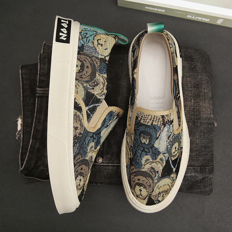 Men's Casual Slip-on Canvas Shoes
