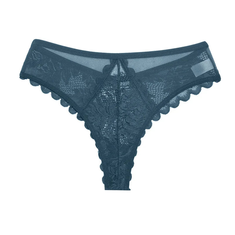 Lace Thong Panties - Sexy Low Waist G-String Underwear