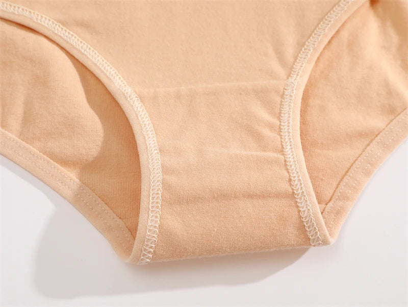 Women's 3Pcs Cotton Breathable Underwear Letter Belt Low Waist Briefs Stretch Comfortable Lingerie