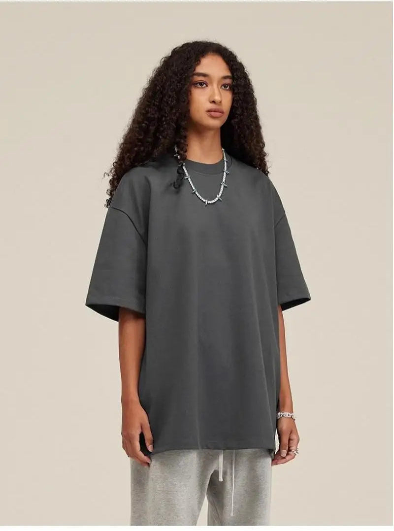 Unisex Summer Oversize Short-sleeved Loose T-shirt