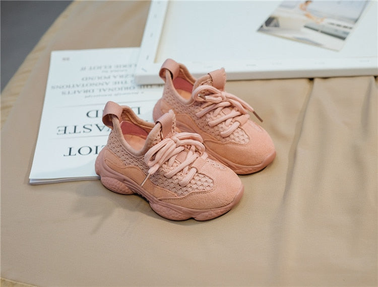 Children's Unisex Mesh Breathable Sneakers Shoes 21-30