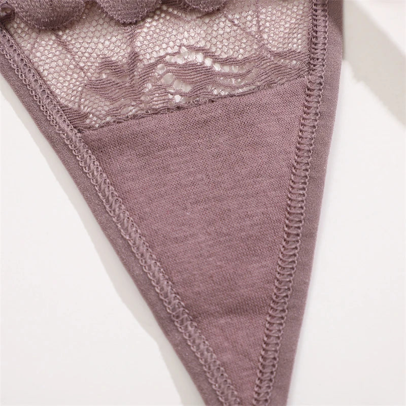 Women's Wireless Deep V Padded Bralette - Striped Knit Bra in 6 Colours (S-XL)