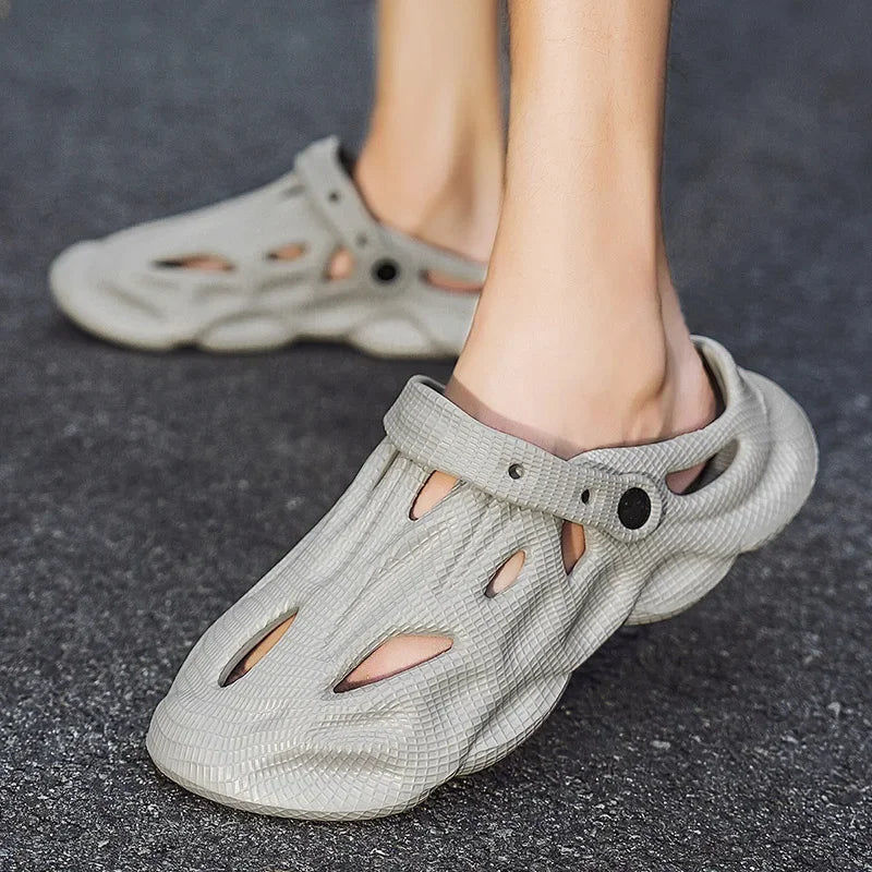 Unisex Summer Slippers Camouflage Outdoor Sandals Clogs Beach Slippers Slides