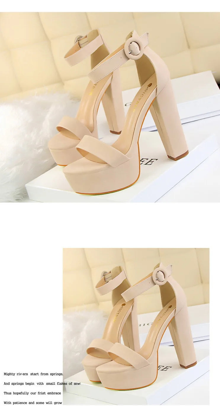 Women's High Heel Platform Shoes