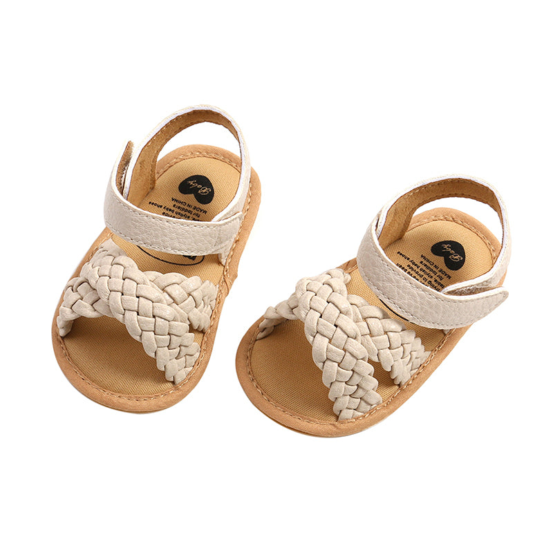Infant Baby Boys Girls Sandals Summer Soft Sole Open-toed Walking Shoes