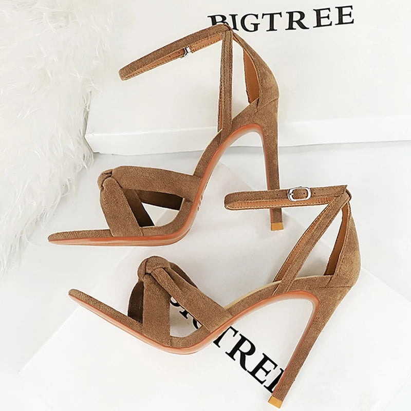 Women's Summer Stilettos Suede High Heels