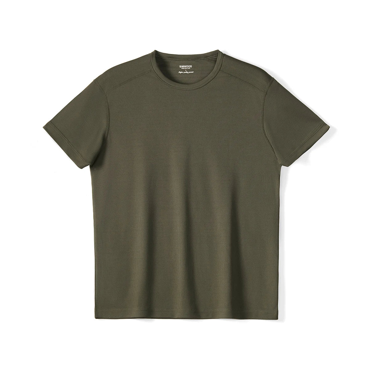 Men's Summer Slim Fit Active Quick Lightweight 140gsm Anti Static Conductive Fabric Athletic Gym T-Shirt
