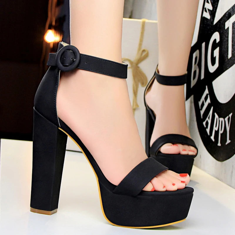 Women's High Heel Platform Shoes