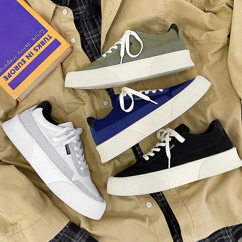 Men's Sneakers Casual Canvas Skateboard Shoes