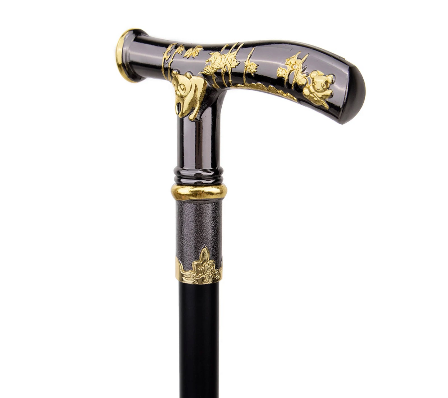 Elegant Compass Walking Cane - Decorative Gentleman's Walking Stick 93cm
