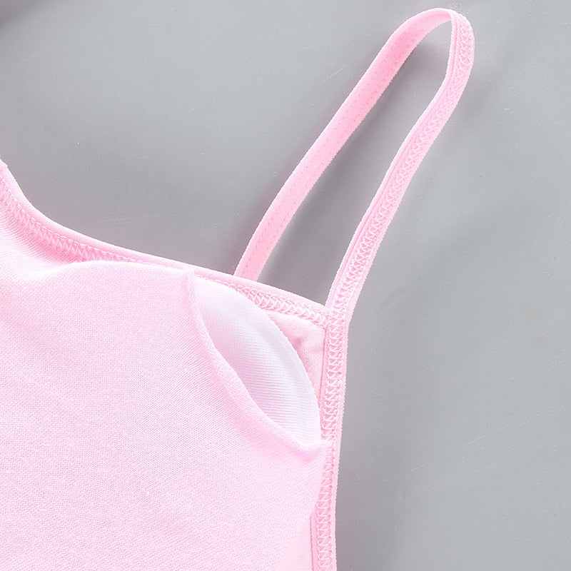 Girl's Cotton Vest Push up Bra 8-16 Years