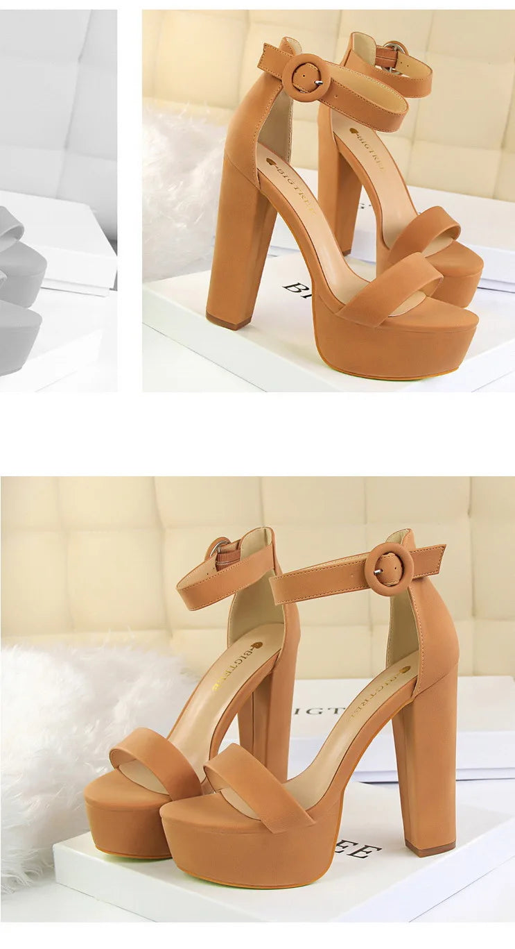 Women's High Heel Platform Shoes
