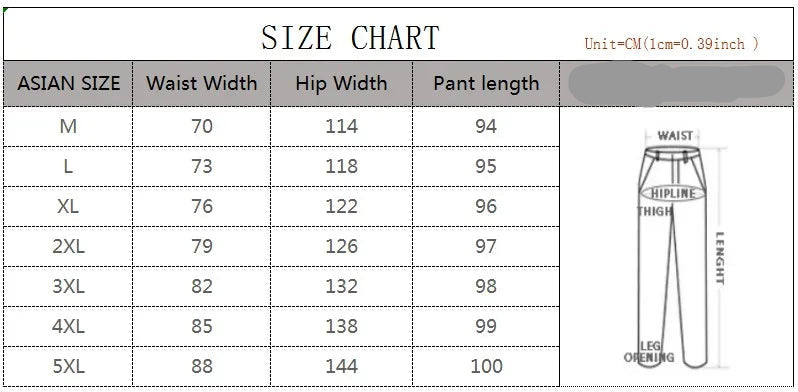 Men's Autumn Winter Loose Patchwork Denim Pants Casual Jean Trousers