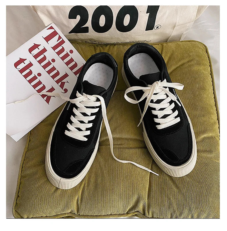 Men's Sneakers Casual Canvas Skateboard Shoes