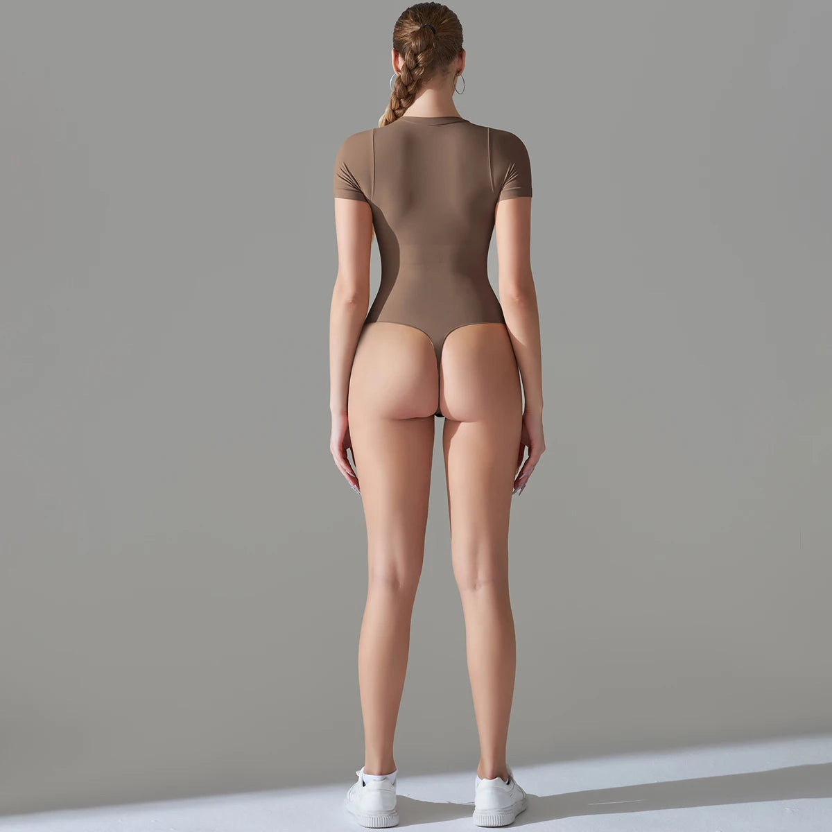 Women's Thong Shapewear Full Body Shapers Tummy Control Girdle Bodysuit