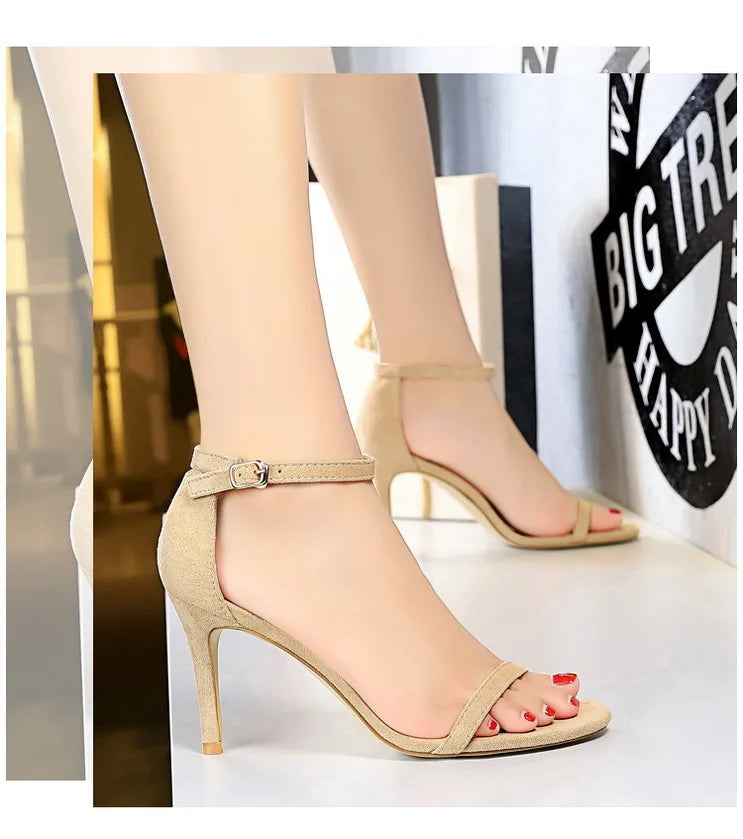Women's Open Toe Summer High Heels Stiletto