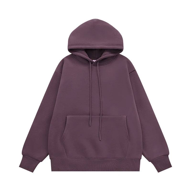 Unisex 350G Fleece Velvet Warm Hoodie