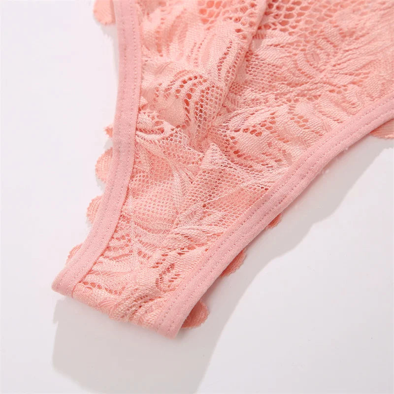 Lace Thong Panties - Sexy Low Waist G-String Underwear