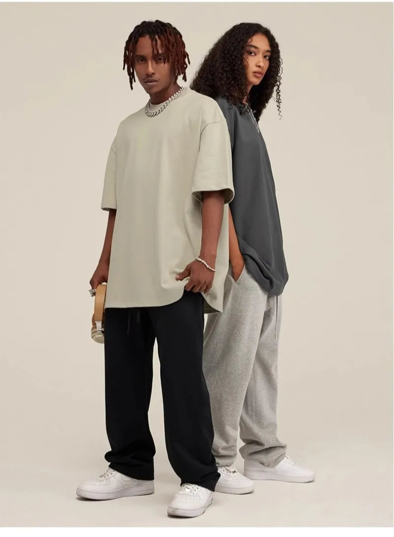 Unisex Summer Oversize Short-sleeved Loose T-shirt