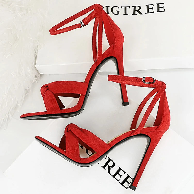 Women's Summer Stilettos Suede High Heels