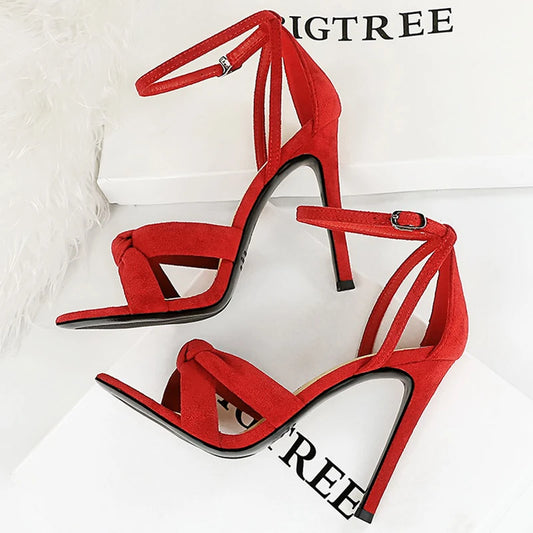 Women's Summer Stilettos Suede High Heels