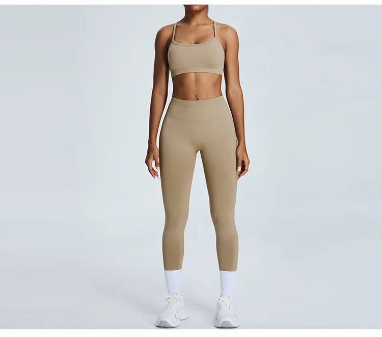 Women's High Waist Yoga Pants Fitness Running Tights Push Up Sports Gym Workout Leggings