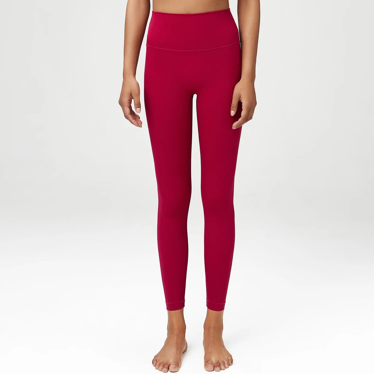 Women's Buttery Soft Yoga Pants High Waist Sports Leggings Soft Fabric Workout Tights Running Sportswear Leggings