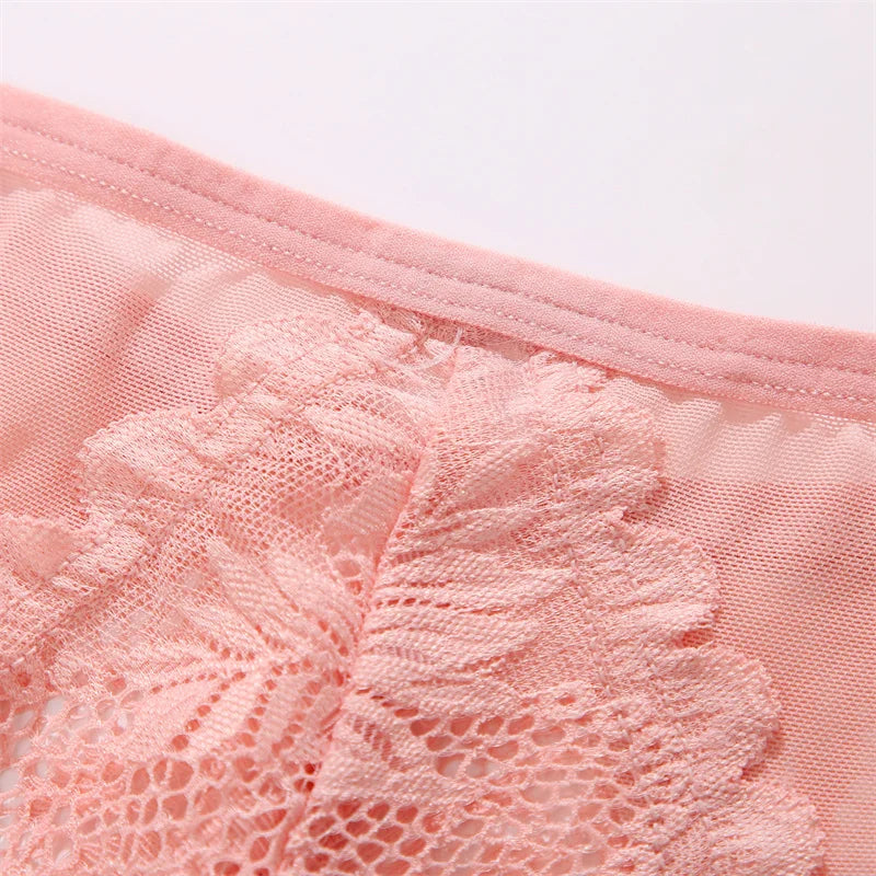 Lace Thong Panties - Sexy Low Waist G-String Underwear