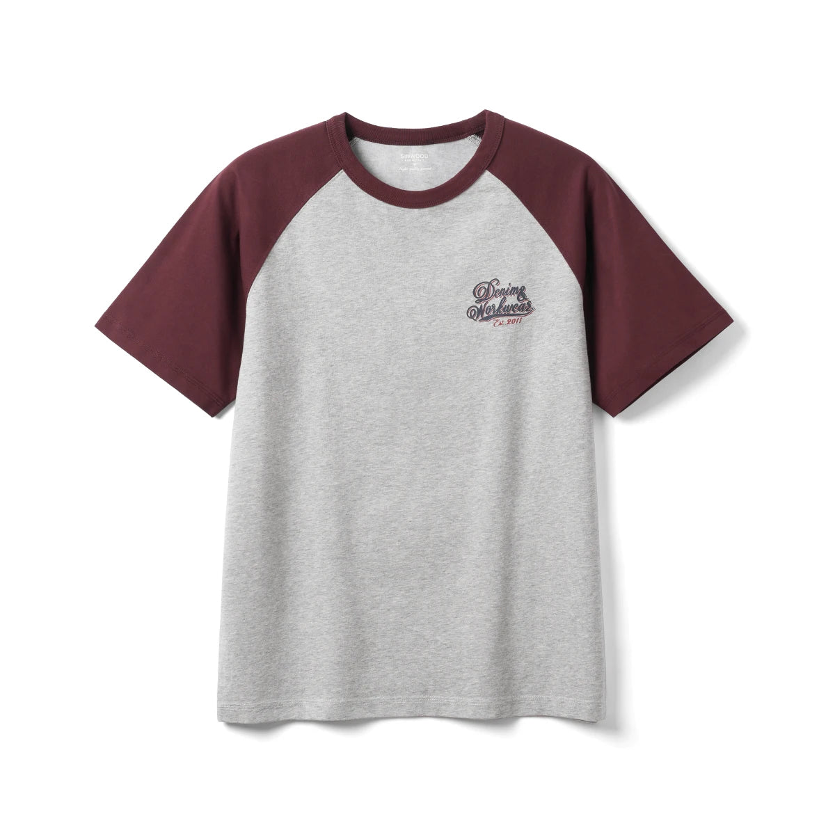 Men's Summer 240gsm Cool Feeling Sorona Fabric Oversize Raglan Sleeve Athletic Sports Gym Workout T-Shirt