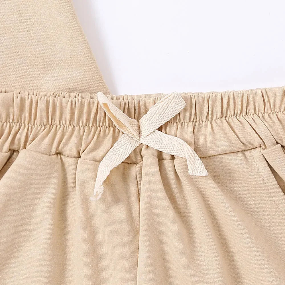 2PCS Children's Cotton Short Sleeve Set