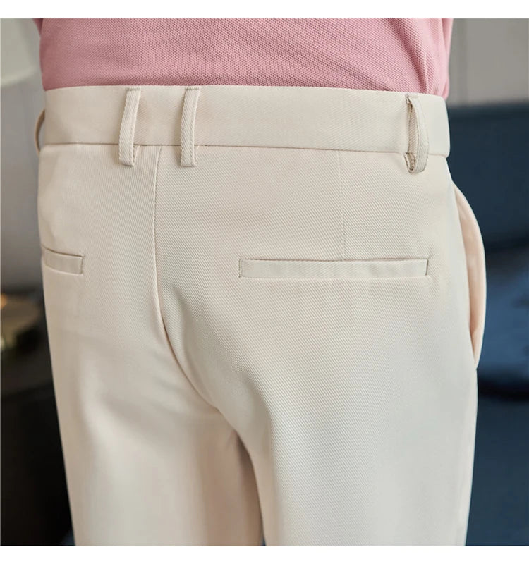 Men's Summer Thin Style Slim Fit Elastic Waist Shorts